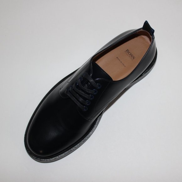 HUGO BOSS ROYAL BLACK LACE UP DERBY SHOES US 7.5/ UK 6.5 main image 6